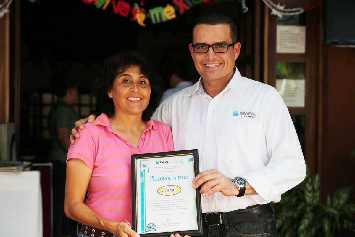 Reconoce Seapal a Restaurante Cesare