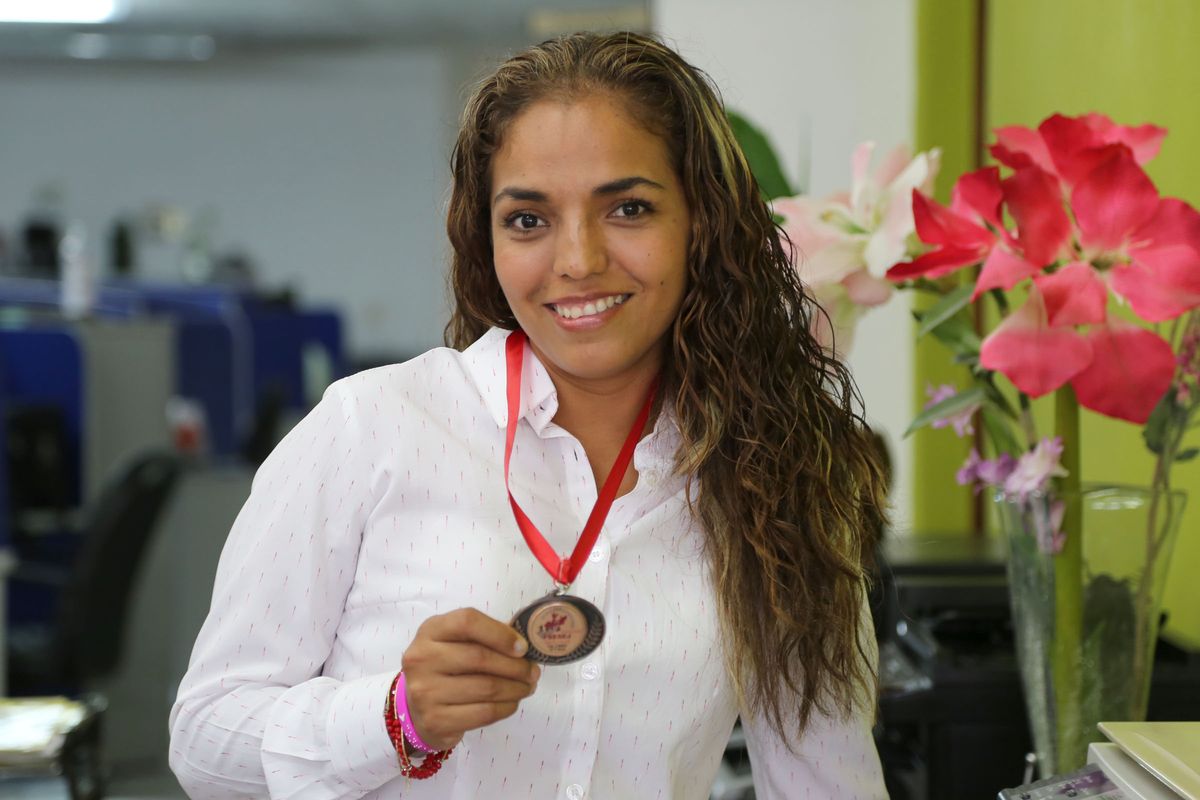 Ana Argel Román, Medallista de Bronce en juegos del servidor público
