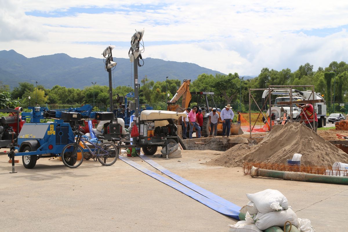 Avanzan obras de agua potable y drenaje en el municipio