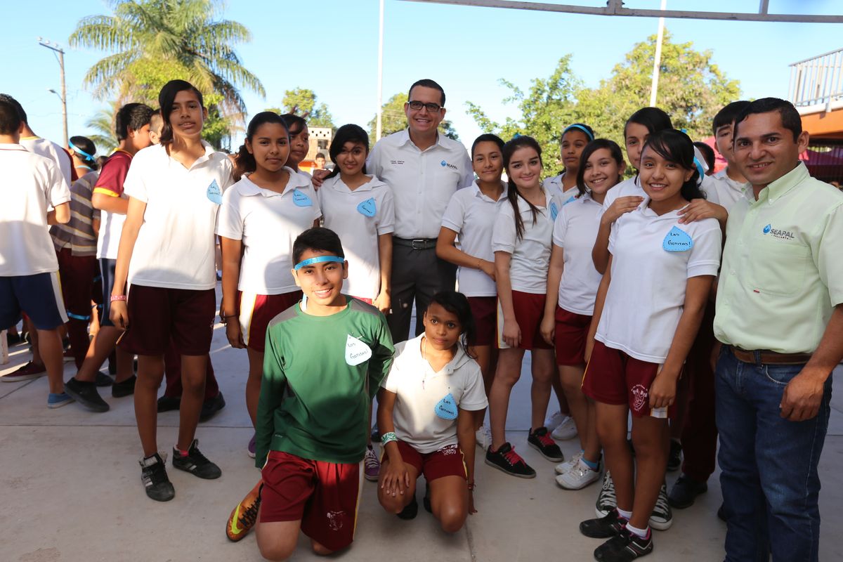 Lleva Seapal la Feria del Agua a la Secundaria Foránea 78