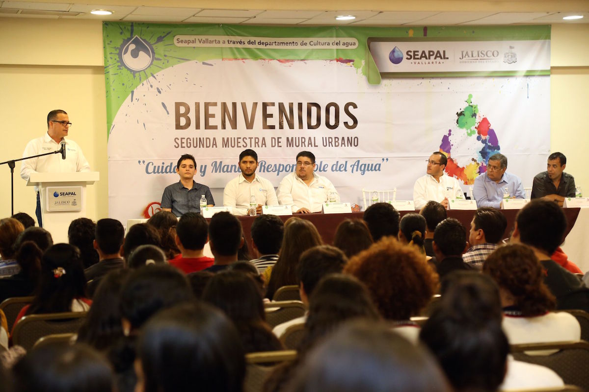 Reconoce Seapal murales urbanos de “Arte Hídrico”