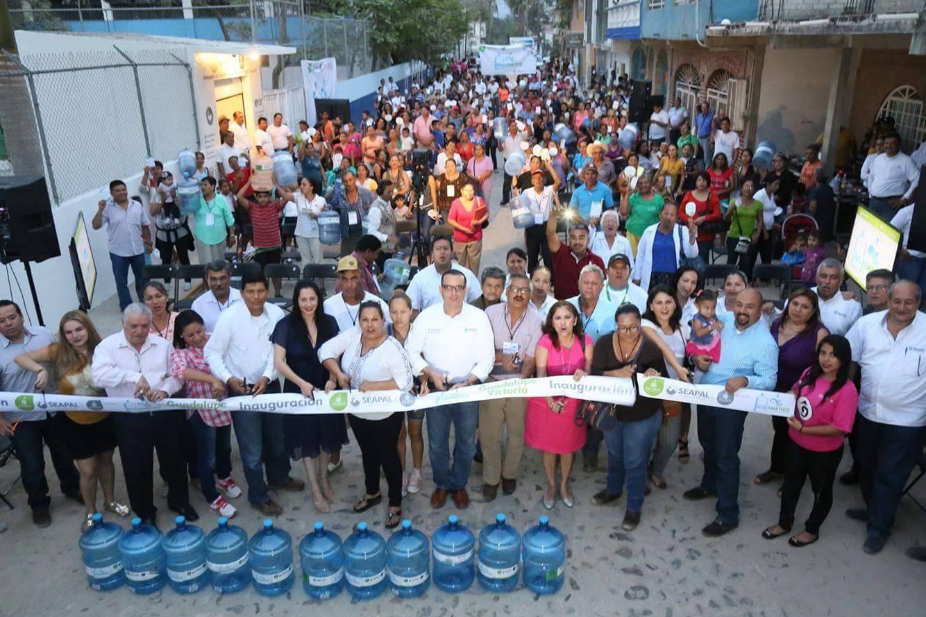 Aguamáticos ya benefician a 5 mil familias vallartenses