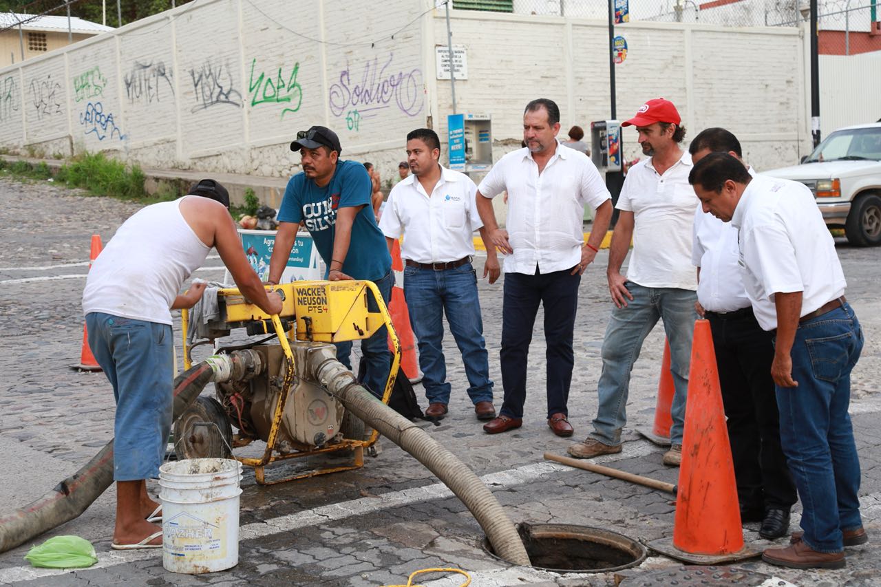 Atiende Seapal de manera oportuna colapso del Colector Centro - Norte