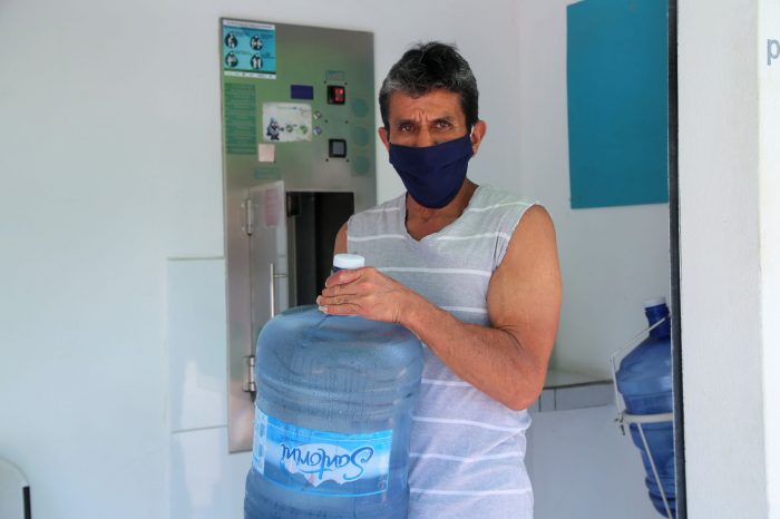 Agradecen vallartenses apoyo de los Aguamáticos de SEAPAL