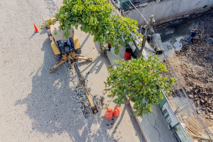 Concluye instalación de línea para el aprovechamiento de aguas freáticas de Versalles