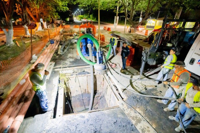 Concluye rehabilitación del Colector Centro – Norte en la Avenida México