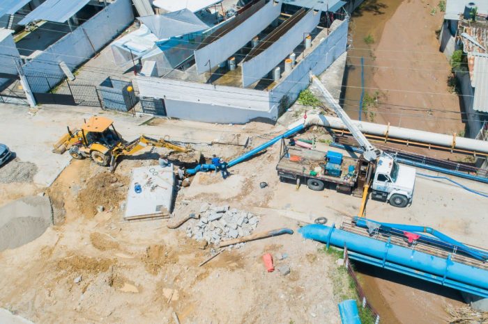 Rehabilitan sifón de agua potable en Avenida Politécnico Nacional