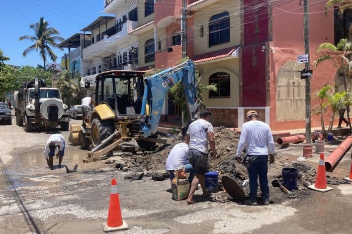 Intensifica SEAPAL acciones en red de agua potable y drenaje