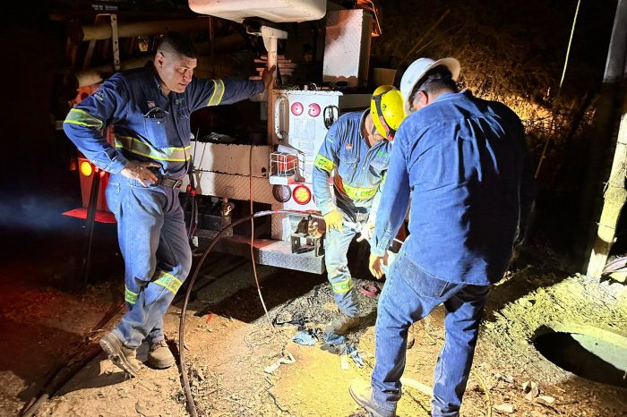 Fallas en el suministro eléctrico de la CFE ocasionan intermitencia en el servicio de agua potable en parte alta de El Pitillal