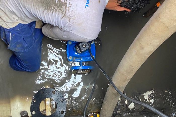Sustituye SEAPAL válvula para optimizar distribución del agua potable