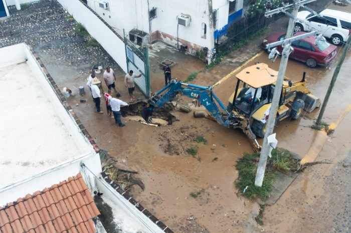 Repara SEAPAL línea de impulsión del Pozo 4B