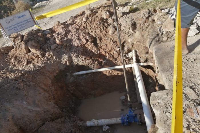 Concluye SEAPAL sustitución de válvula de seccionamiento en Joyas del Pedregal