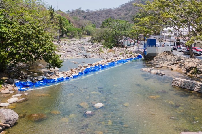Mitiga SEAPAL efectos del estiaje en zona del río Cuale